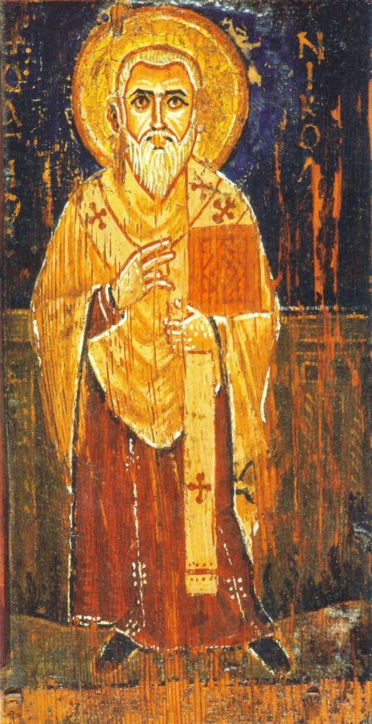 Sv Nikola biskup Samostan sv Katarine na Sionu VII-XVIII st