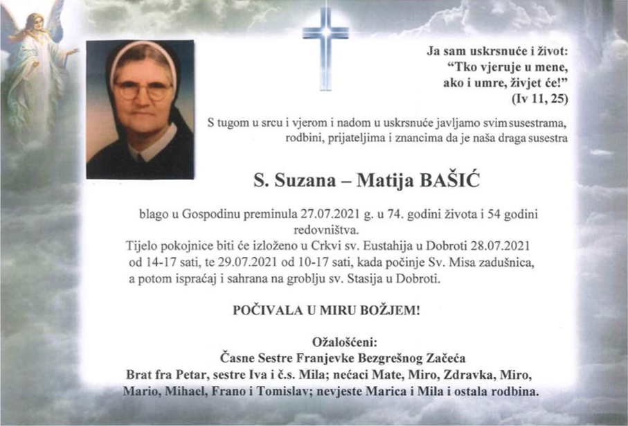 sestra Suzana Matija Bašić